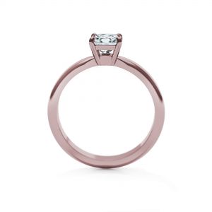 프린세스 컷 다이아몬드 약혼 반지 - 사진 1