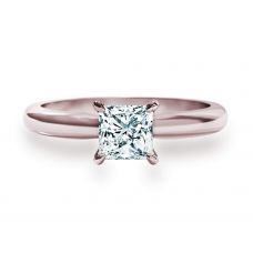 프린세스 컷 다이아몬드 약혼 반지