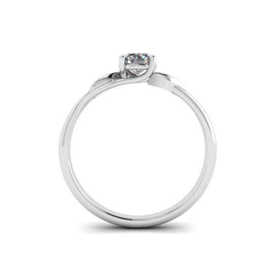 자연에서 영감을 받은 다이아몬드 약혼 반지,  이미지 확대 2