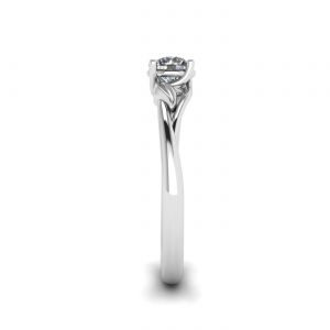 자연에서 영감을 받은 다이아몬드 약혼 반지 - 사진 2