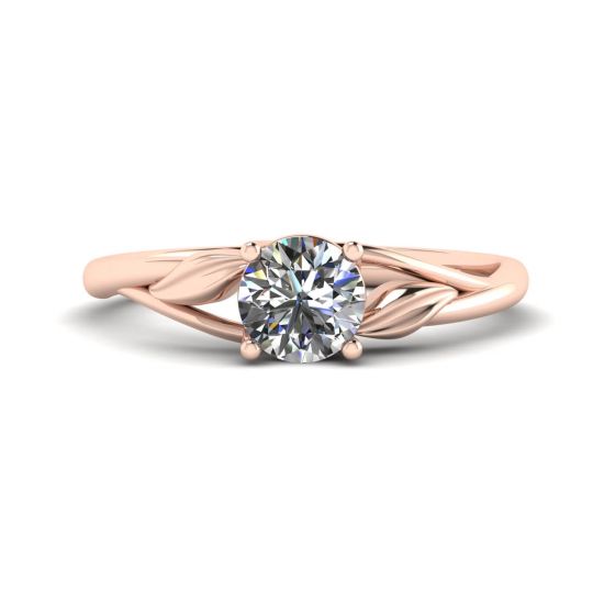 자연에서 영감을 받은 다이아몬드 약혼 반지, 이미지 확대 1